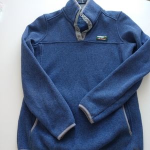 LL Bean pullover fleece